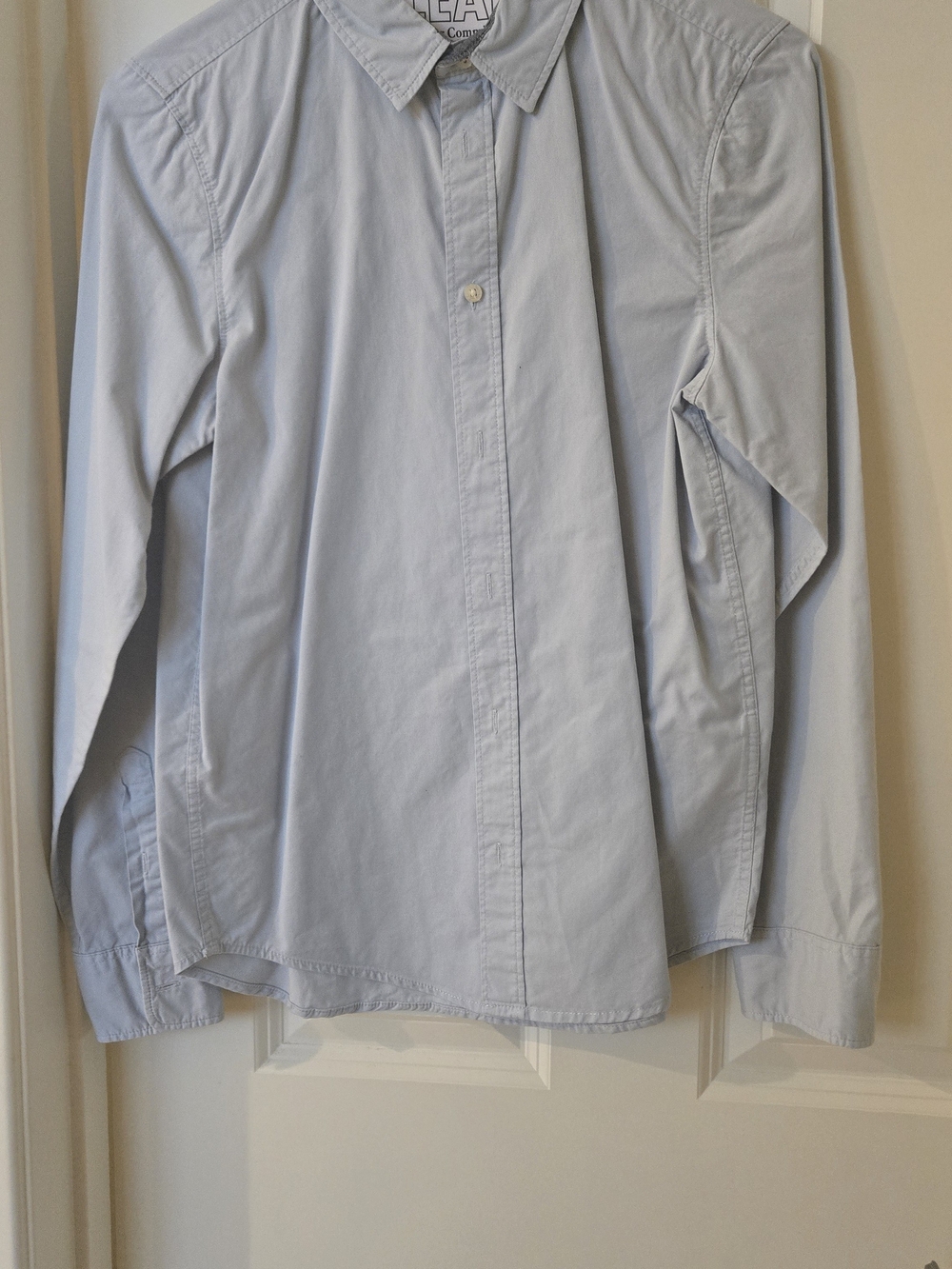 Light Blue Boy's Button-Down Shirt